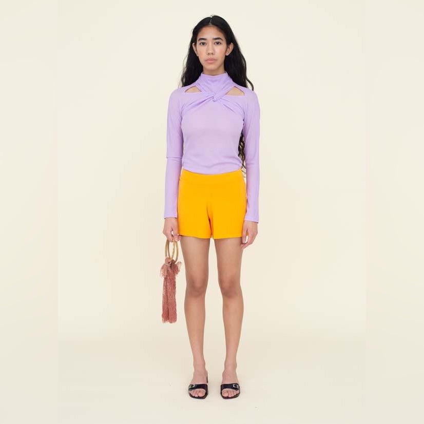 Mnz Orange Shorts